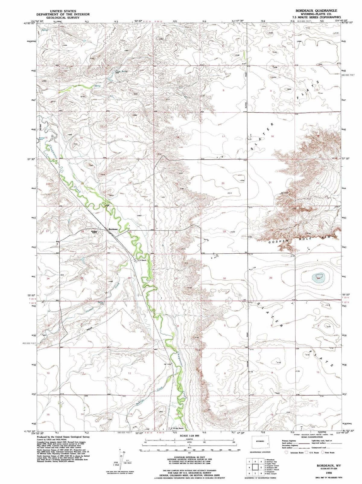 mapa topográfico de Bordeaux 